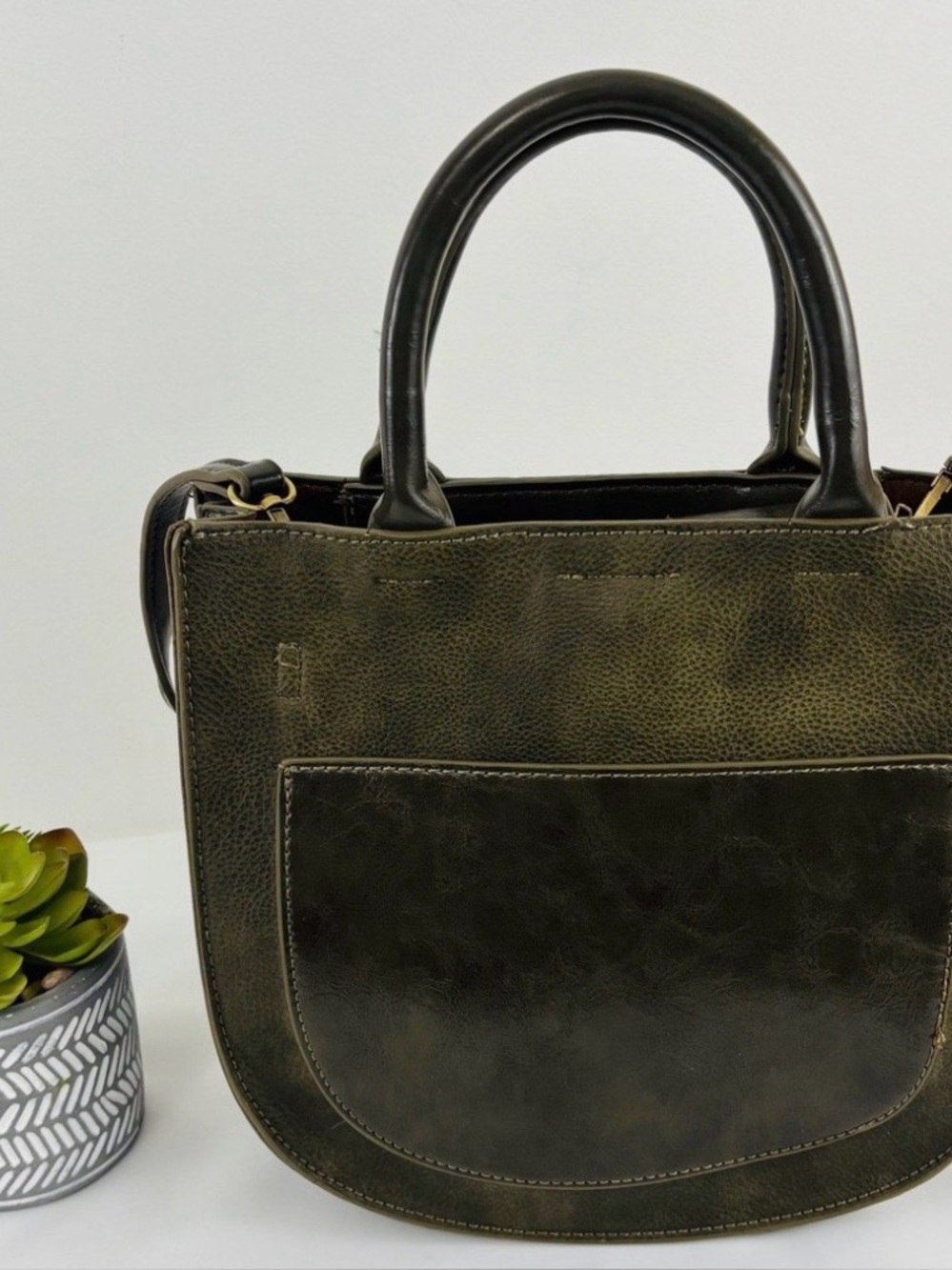 Anthropologie Half Moon Genuine Leather Handbag-Limited Edition
